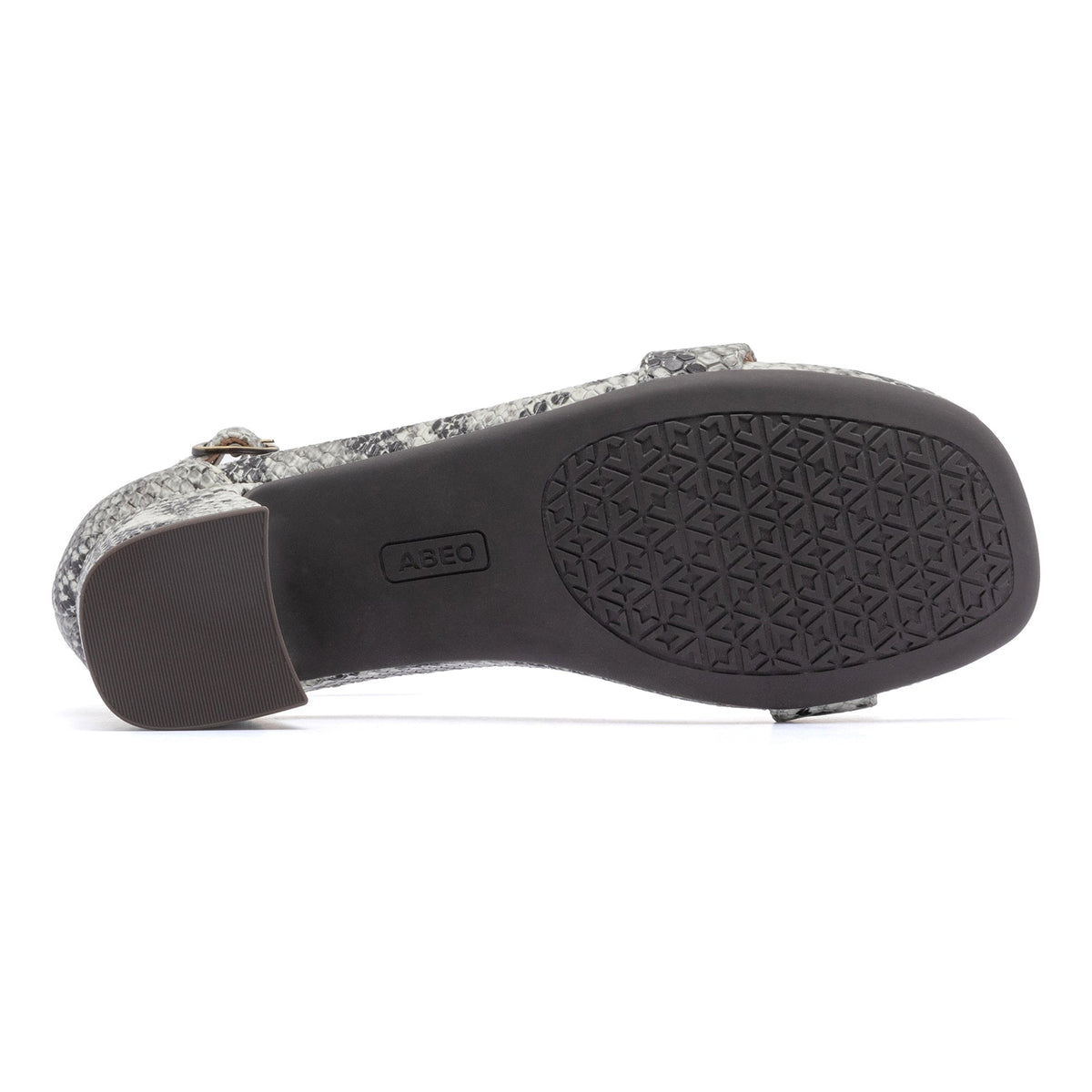 Avenue Strap Snake Print Leather | ABEO Footwear