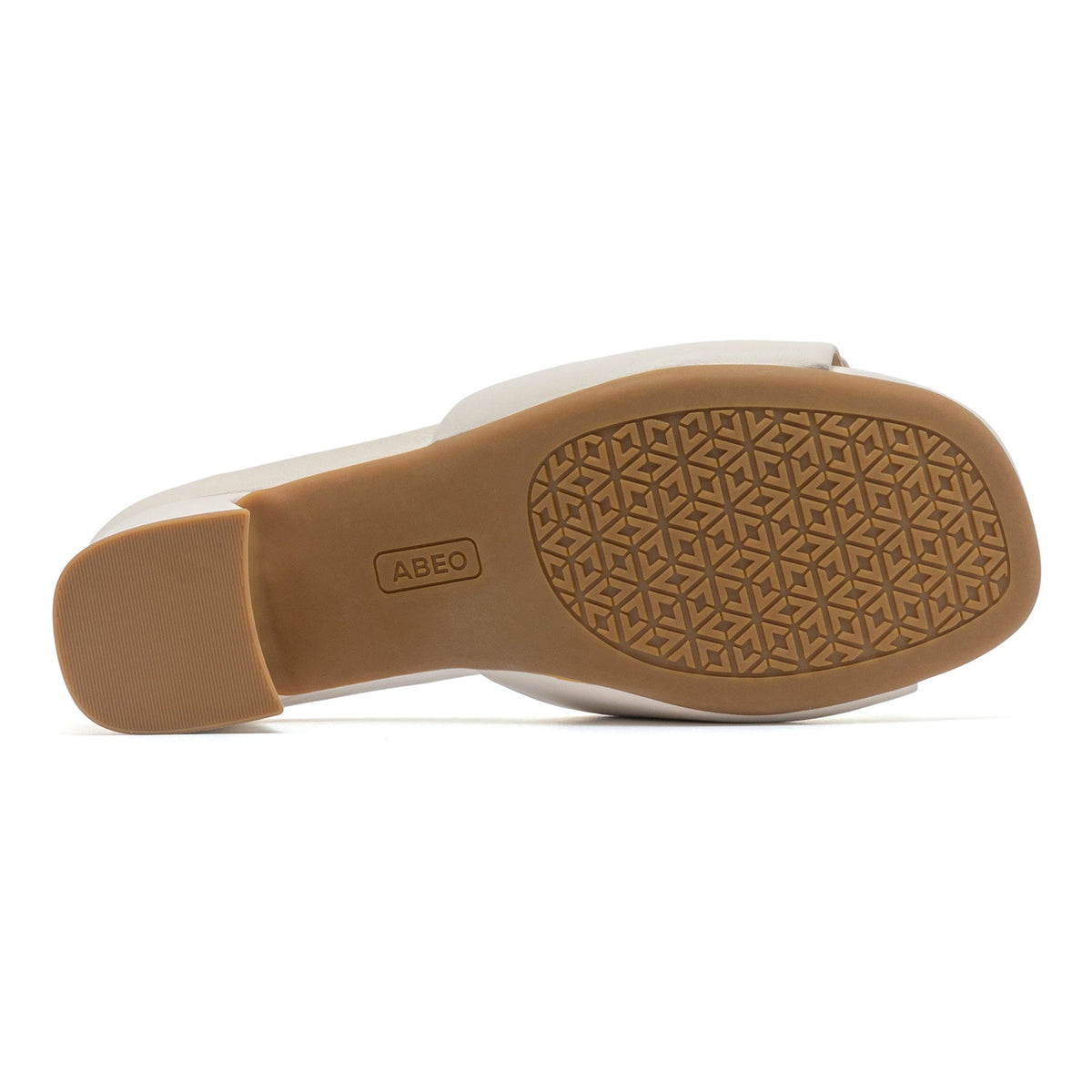 Avenue Slide Off White Leather | ABEO Footwear