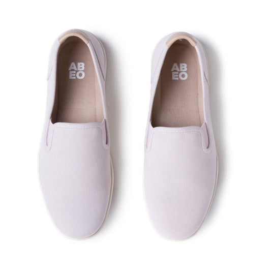 Encore Slip On Metatarsal Lilac Canvas | ABEO Footwear