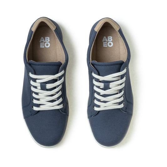 Encore Sneaker Navy Canvas | ABEO Footwear