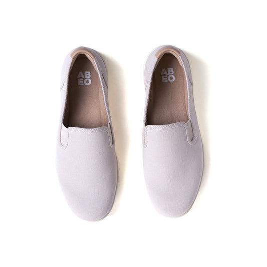 Encore Slip On Taupe Khaki Canvas | ABEO Footwear