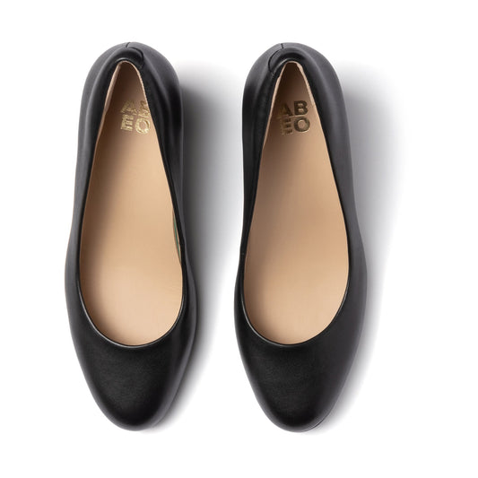 Tempo Pump Black Leather | ABEO Footwear
