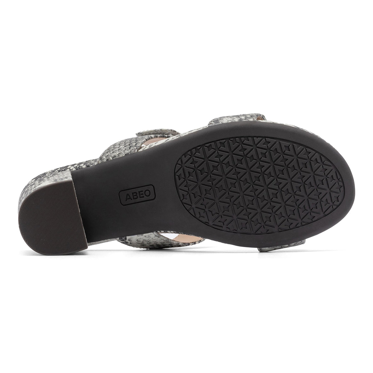 Tempo Slide Snake Print Leather | ABEO Footwear