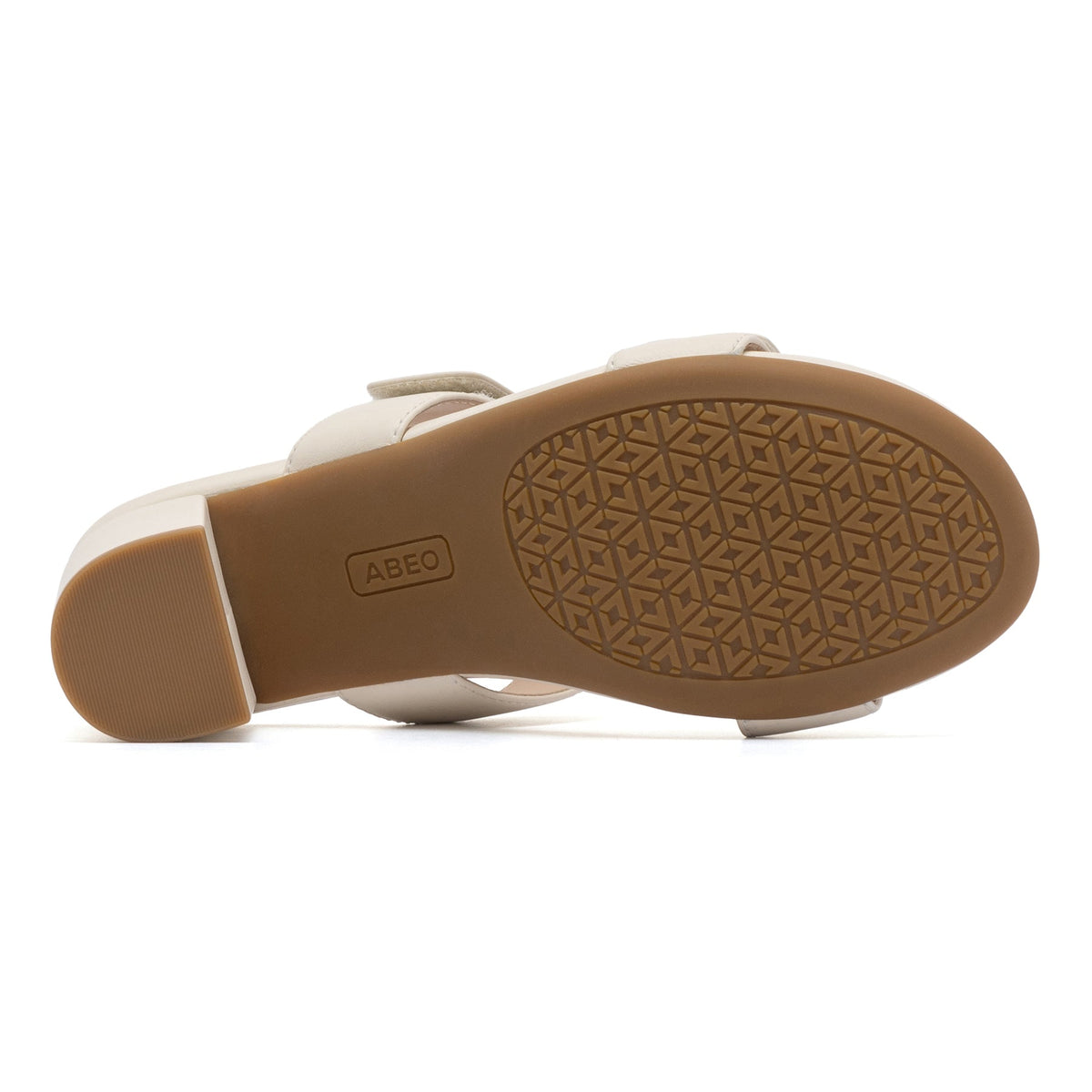 Tempo Slide Off White Leather | ABEO Footwear