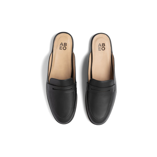 Strada Mule Black | ABEO Footwear