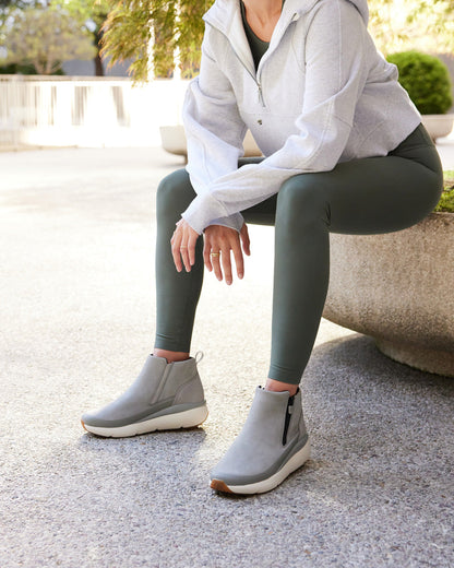 MXV Shift Zip Metatarsal Grey Nubuck | ABEO Footwear