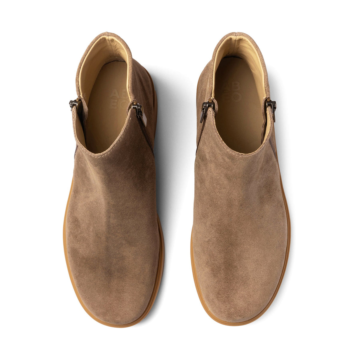 Compass Zip Dark Taupe | ABEO Footwear