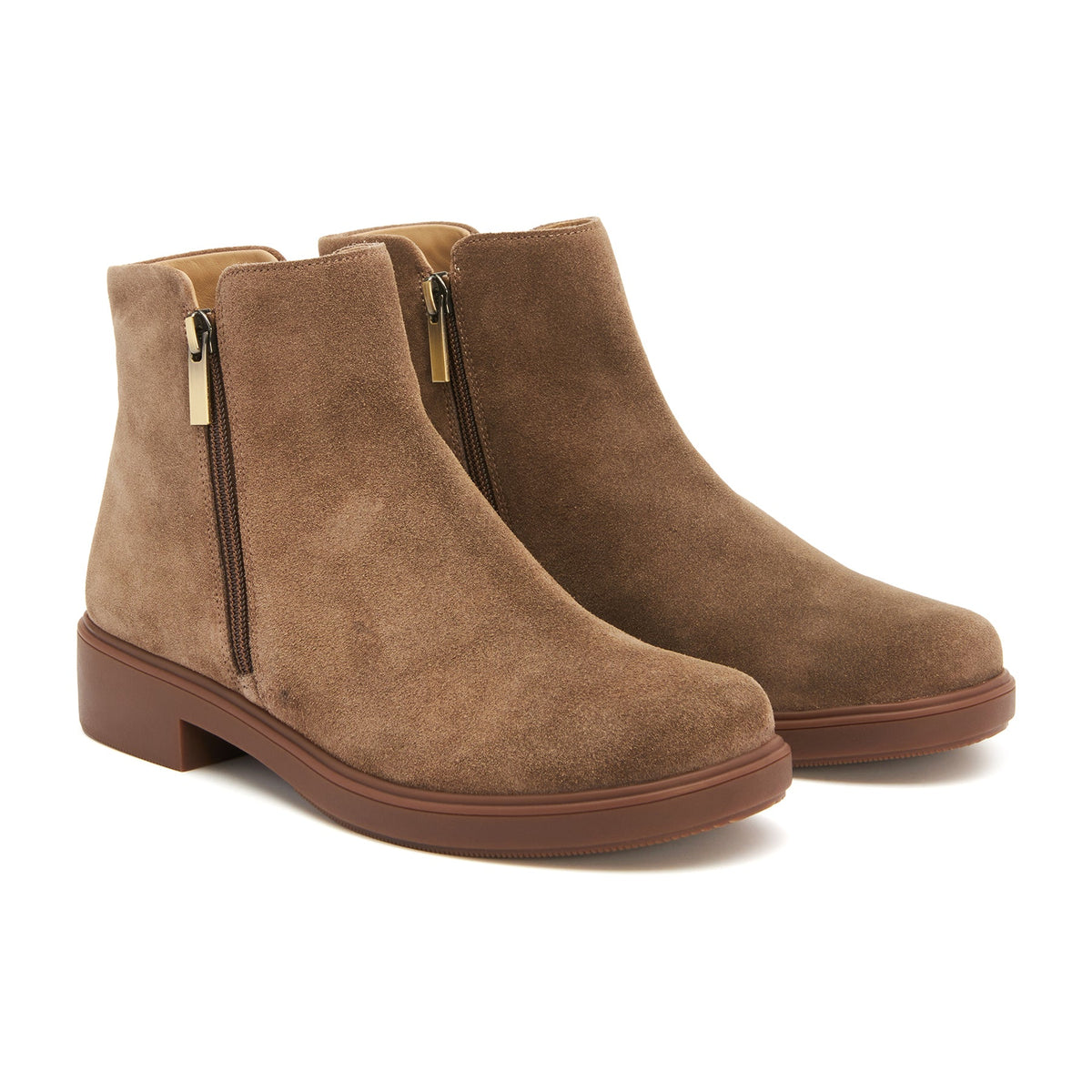 Compass Zip Dark Taupe | ABEO Footwear