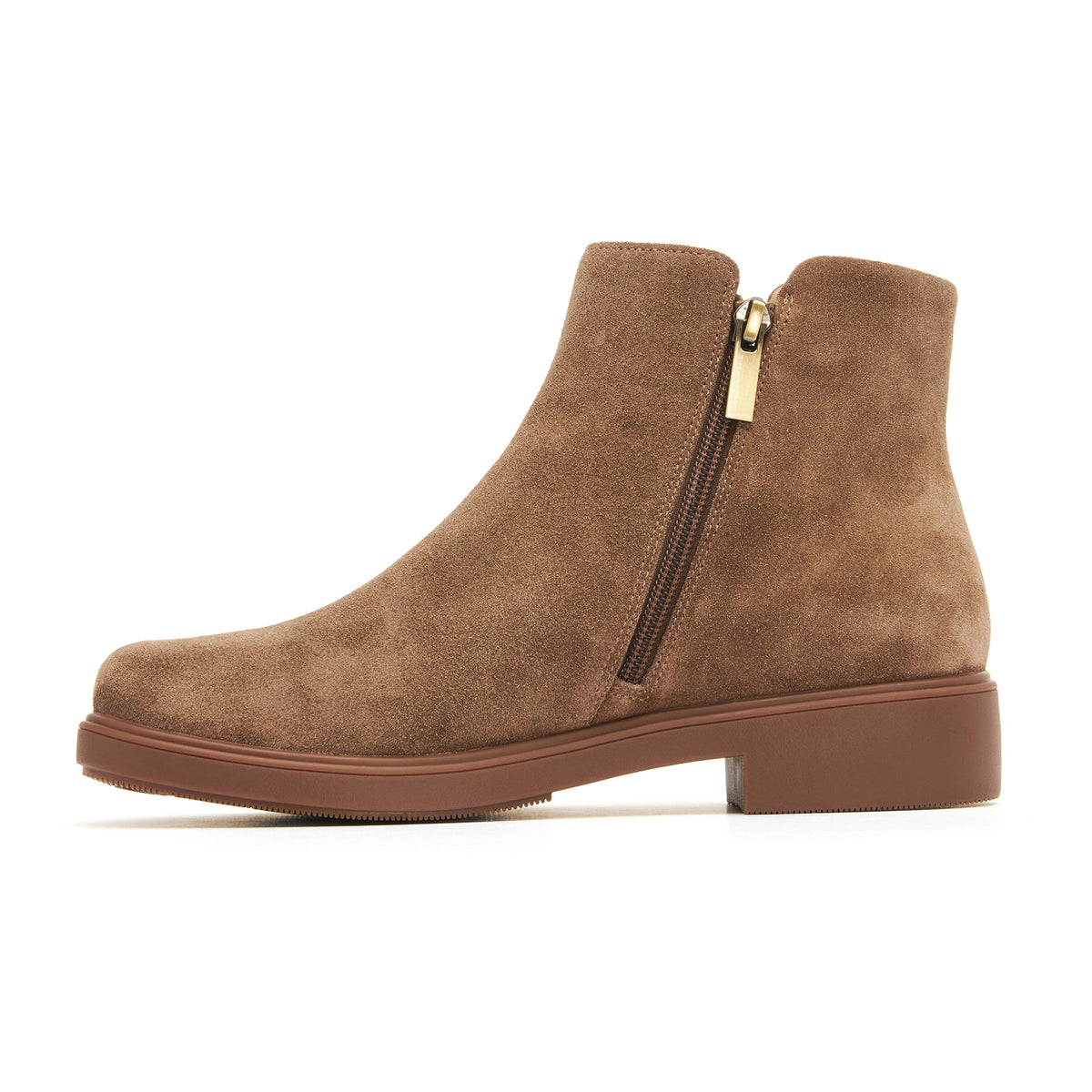 Compass Zip Dark Taupe | ABEO Footwear