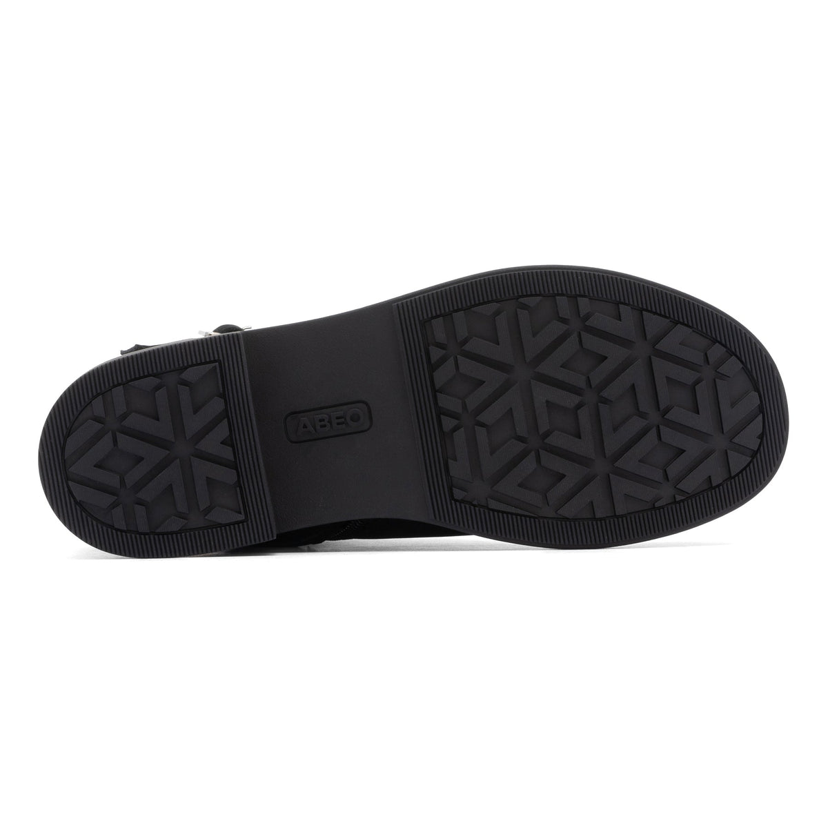 Compass Buckle Black Nubuck | ABEO Footwear