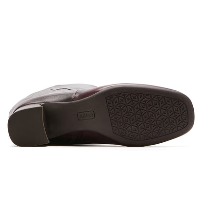 Avenue Tall Metatarsal Chocolate Leather | ABEO Footwear