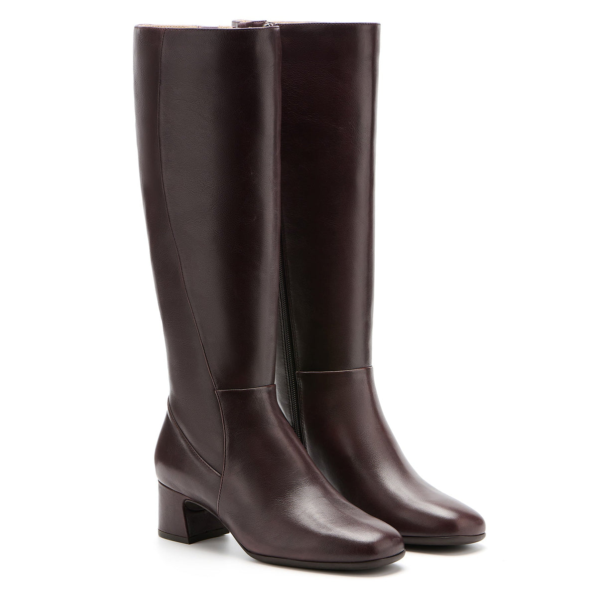 Avenue Tall Chocolate Leather | ABEO Footwear