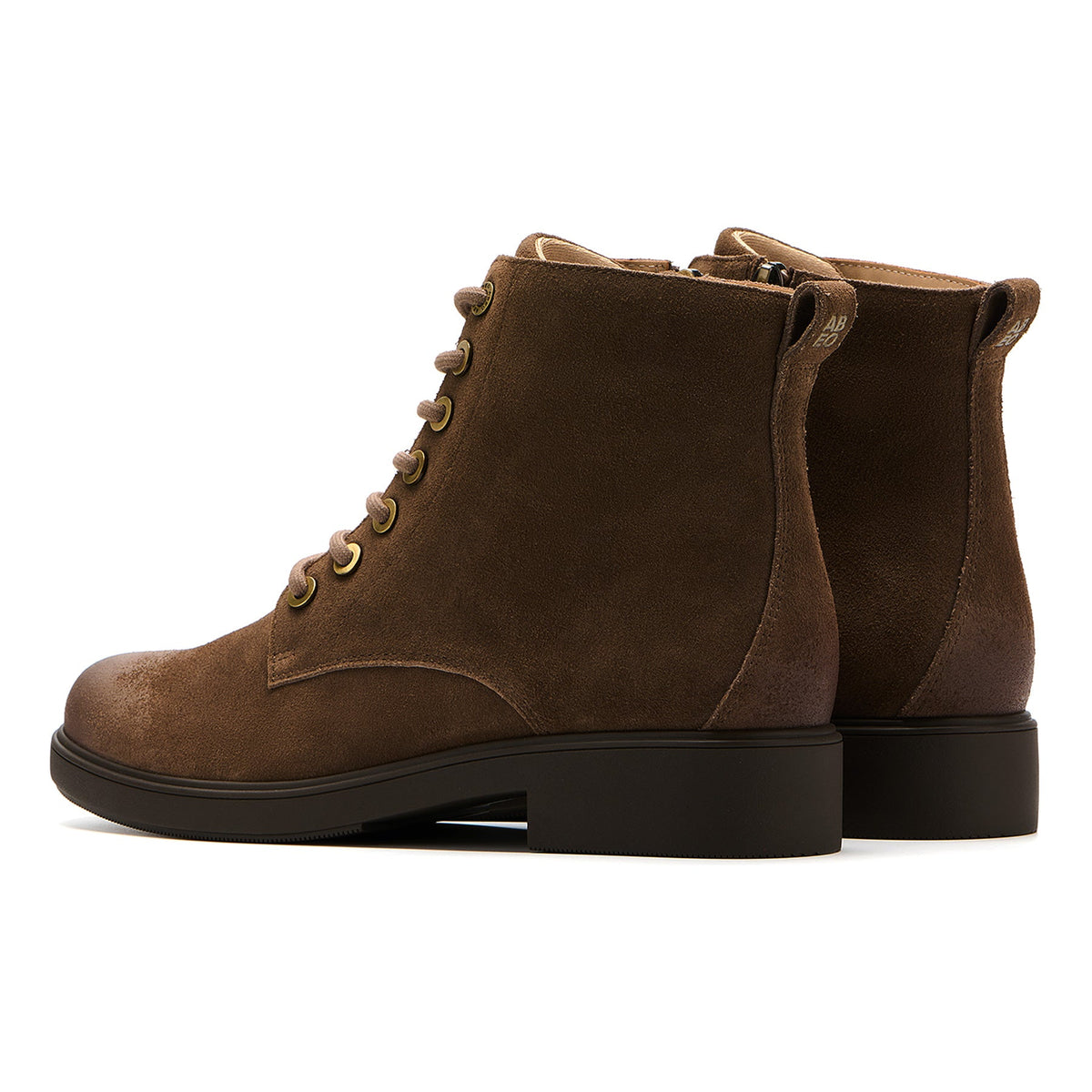 Compass Lace Metatarsal Dark Taupe Suede | ABEO Footwear