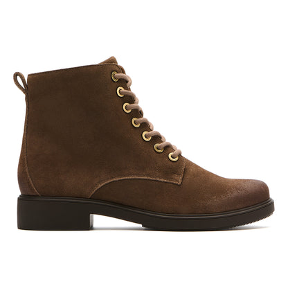 Compass Lace Metatarsal Dark Taupe Suede | ABEO Footwear