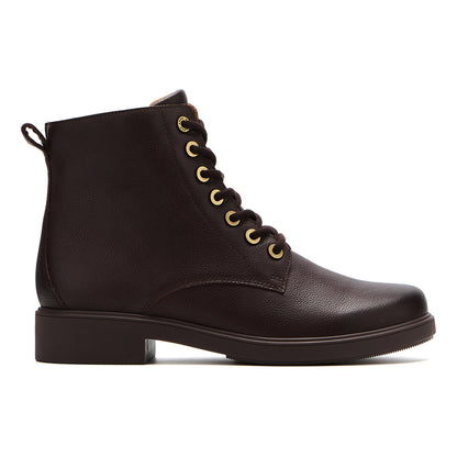 Compass Lace Chocolate Leather | ABEO Footwear