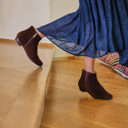 Via Boot Metatarsal Caramel Leather | ABEO Footwear