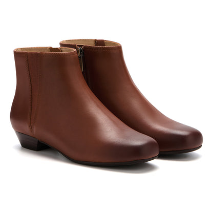 Via Boot Metatarsal Caramel Leather | ABEO Footwear