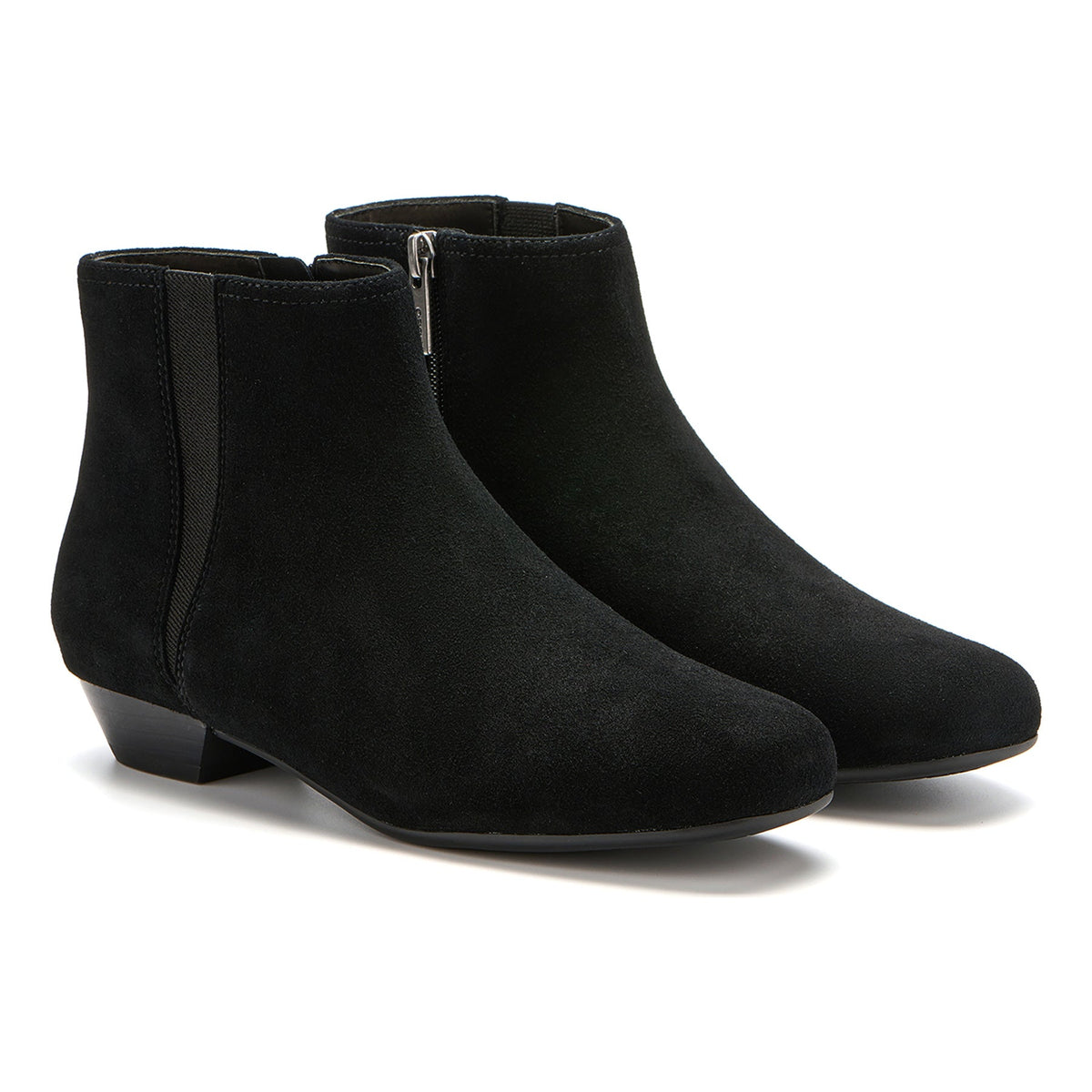 Via Boot Metatarsal Black Suede | ABEO Footwear