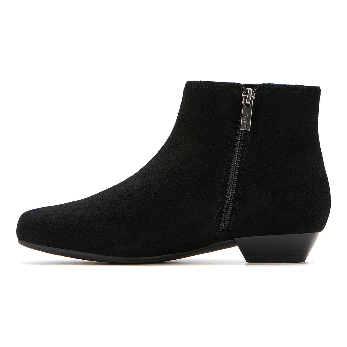 Via Boot Metatarsal Black Suede | ABEO Footwear