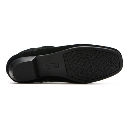 Via Boot Metatarsal Black Suede | ABEO Footwear