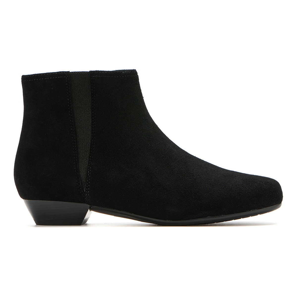 Via Boot Metatarsal Black Suede | ABEO Footwear