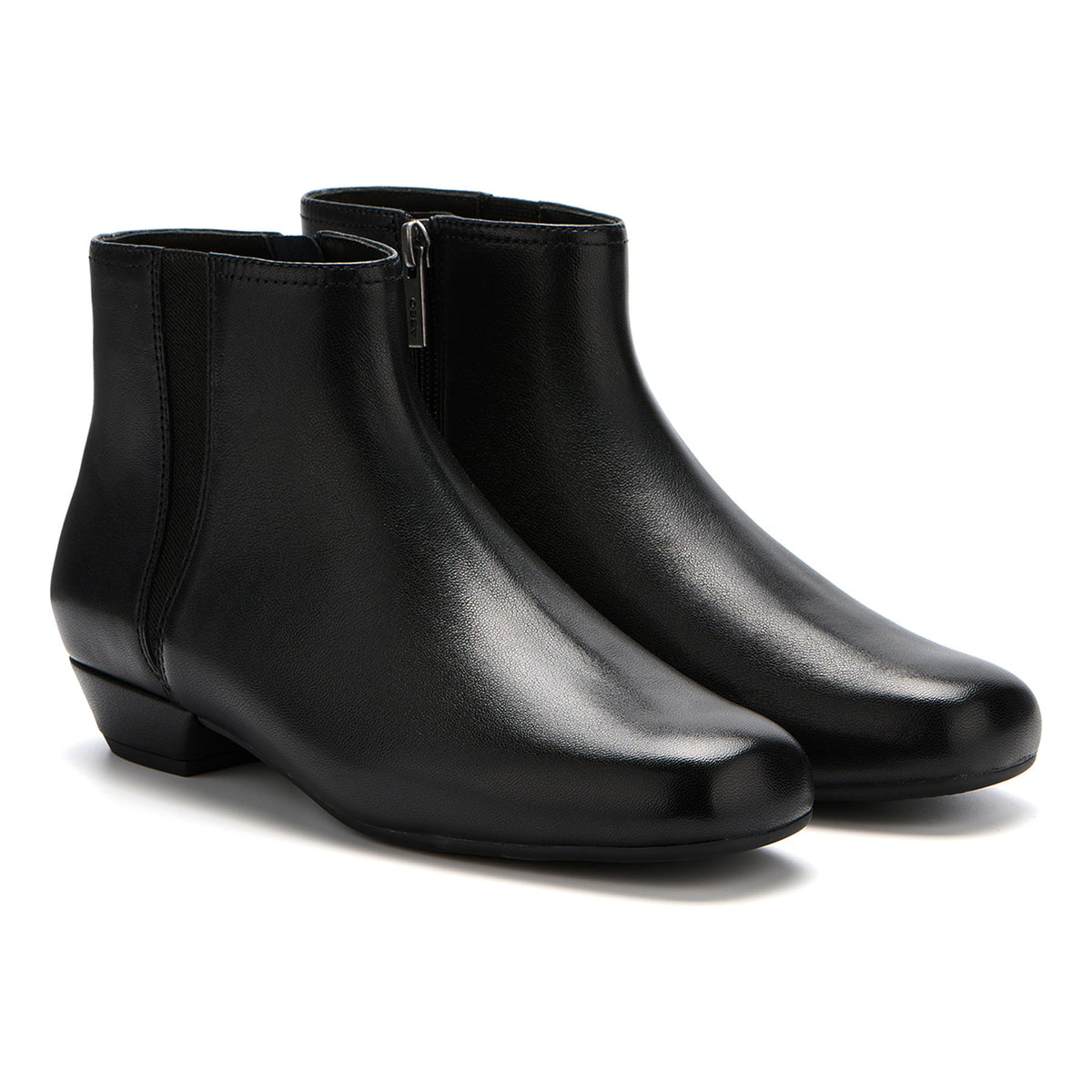 Via Boot Metatarsal Black Leather | ABEO Footwear