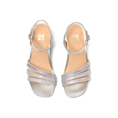 Avenue Ankle Metatarsal Silver Sparkle | ABEO Footwear