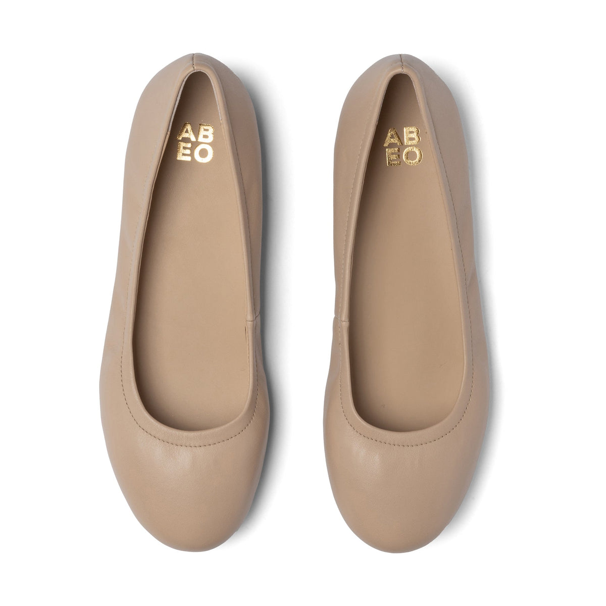 Promenade Flat Cuban Sand | ABEO Footwear