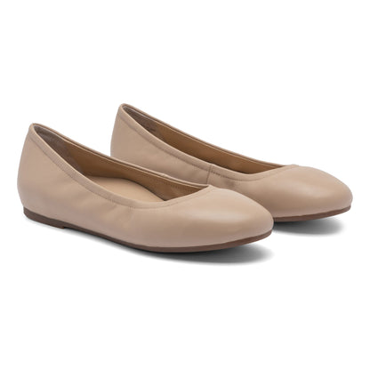 Promenade Flat Cuban Sand | ABEO Footwear