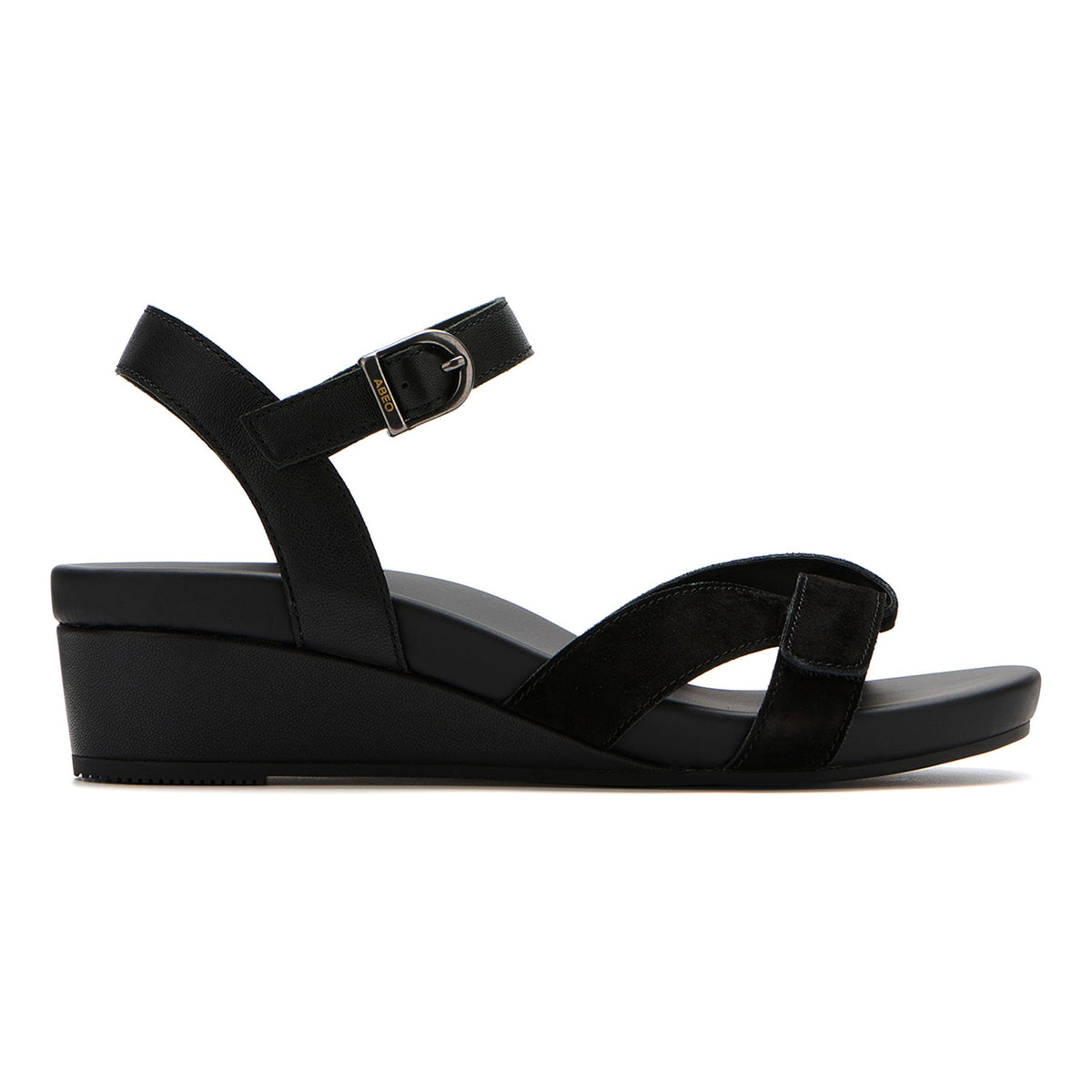 Riviera II Buckle Metatarsal Black | ABEO Footwear