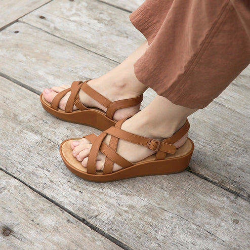Soleil Cross Pecan | ABEO Footwear