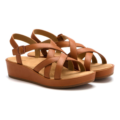 Soleil Cross Pecan | ABEO Footwear