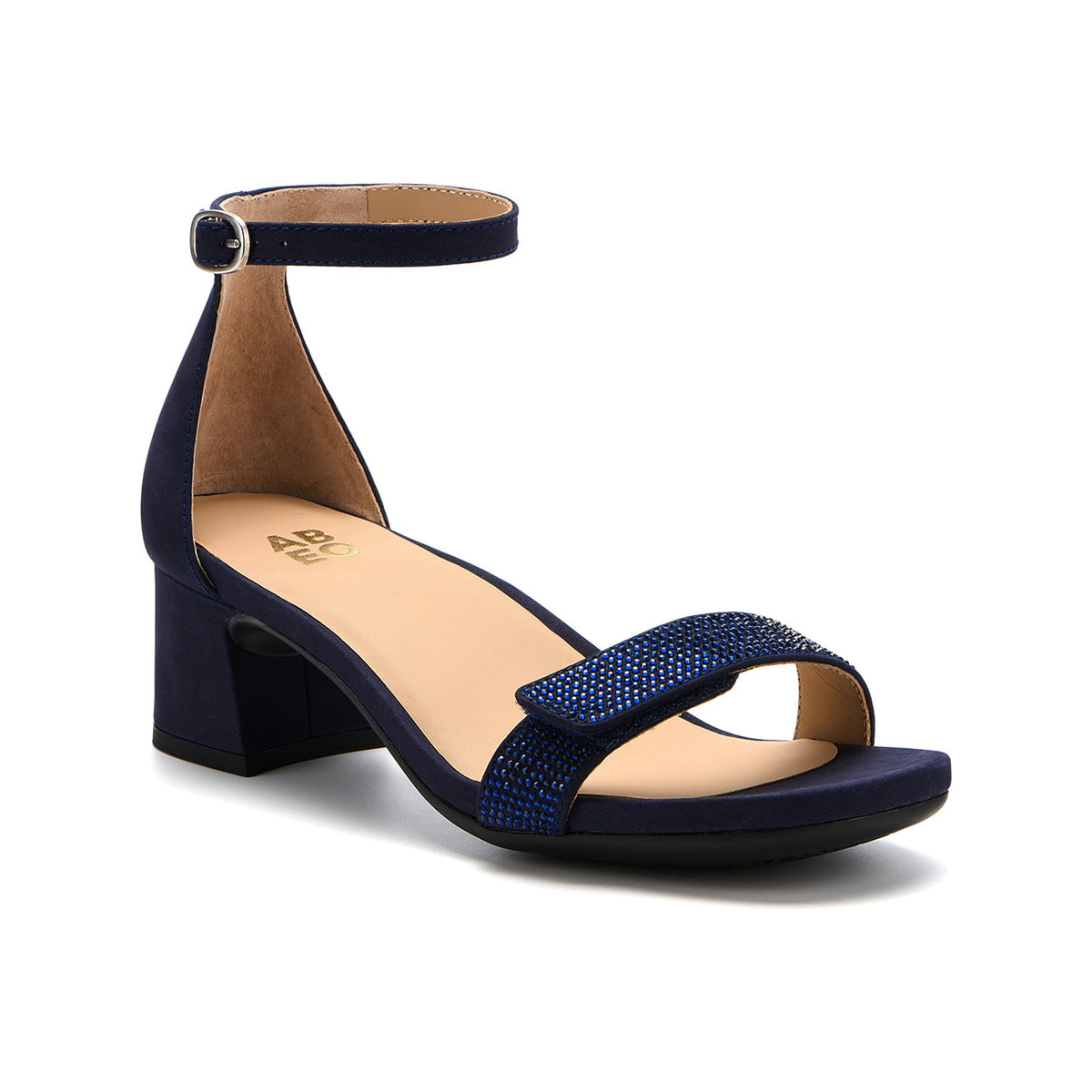 Avenue Strap Navy Sparkle | ABEO Footwear