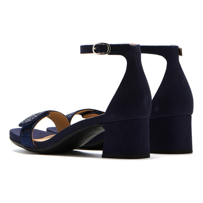 Avenue Strap Navy Sparkle | ABEO Footwear