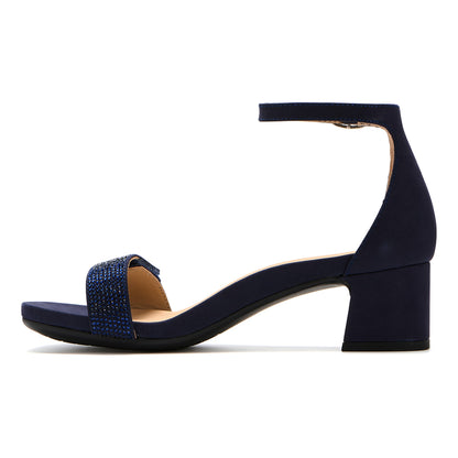Avenue Strap Navy Sparkle | ABEO Footwear