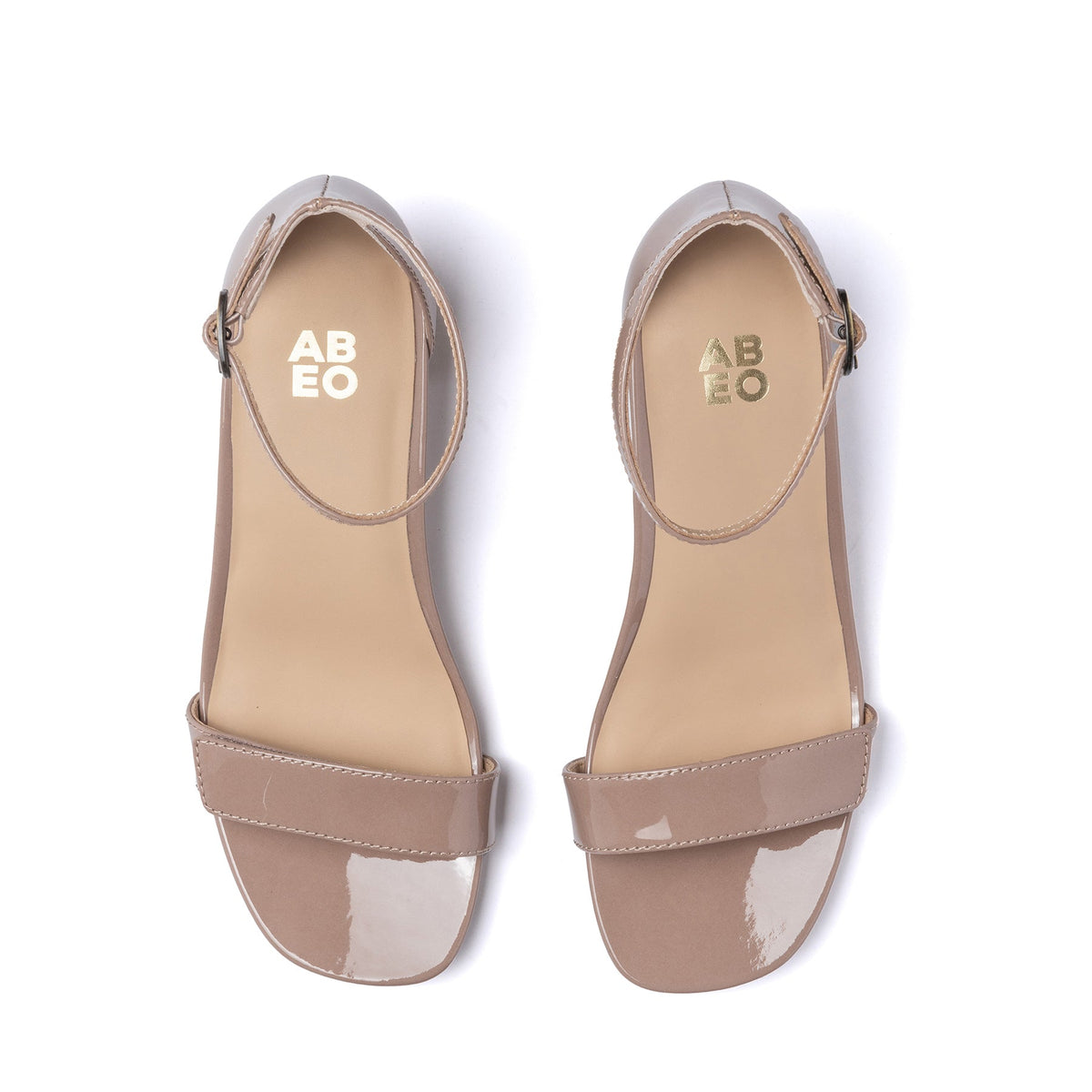 Avenue Strap Metatarsal Tan Patent | ABEO Footwear
