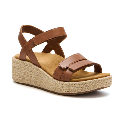 Solstice Strap Caramel | ABEO Footwear