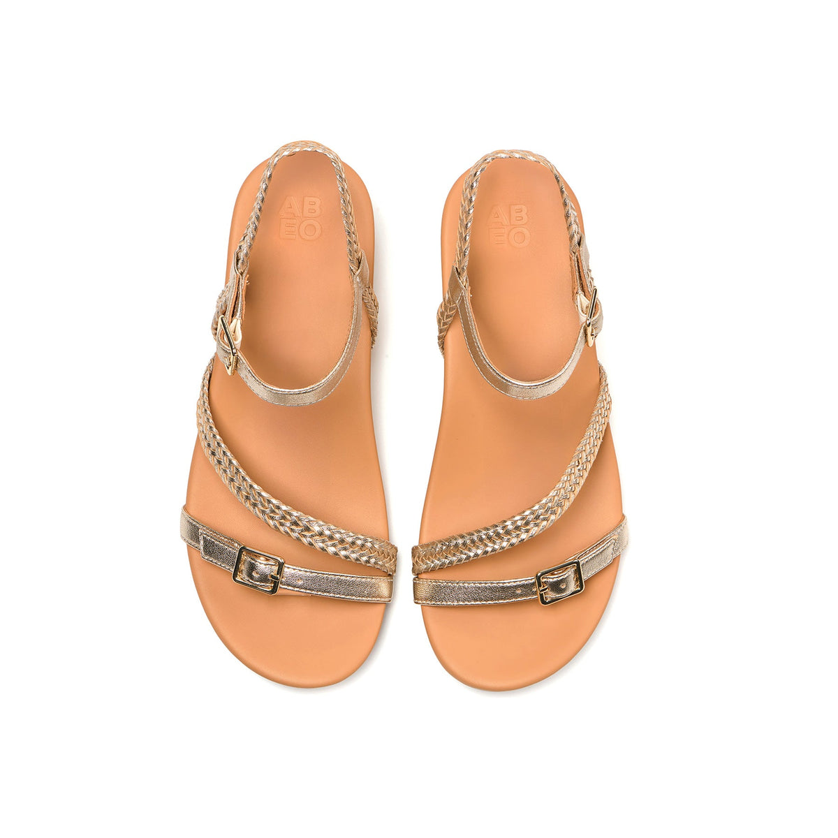 Riviera II Thin Metatarsal Light Gold | ABEO Footwear