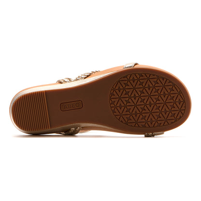 Riviera II Thin Metatarsal Light Gold | ABEO Footwear