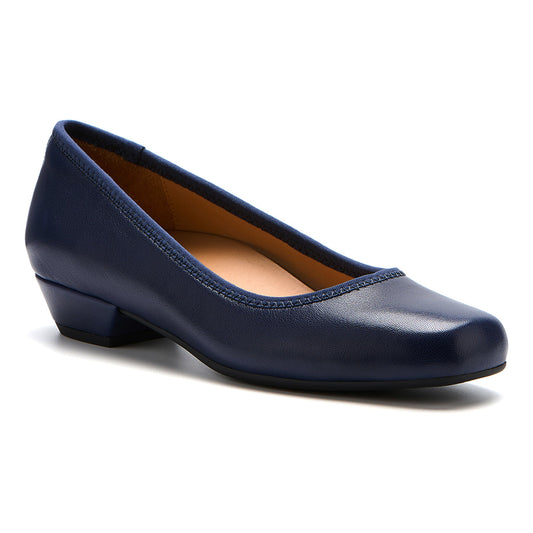 Via Pump Navy | ABEO Footwear