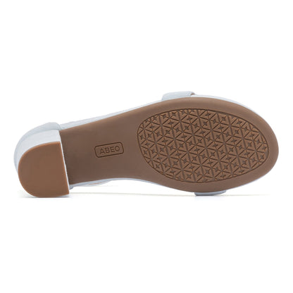 Tempo Strap Light Blue Suede | ABEO Footwear
