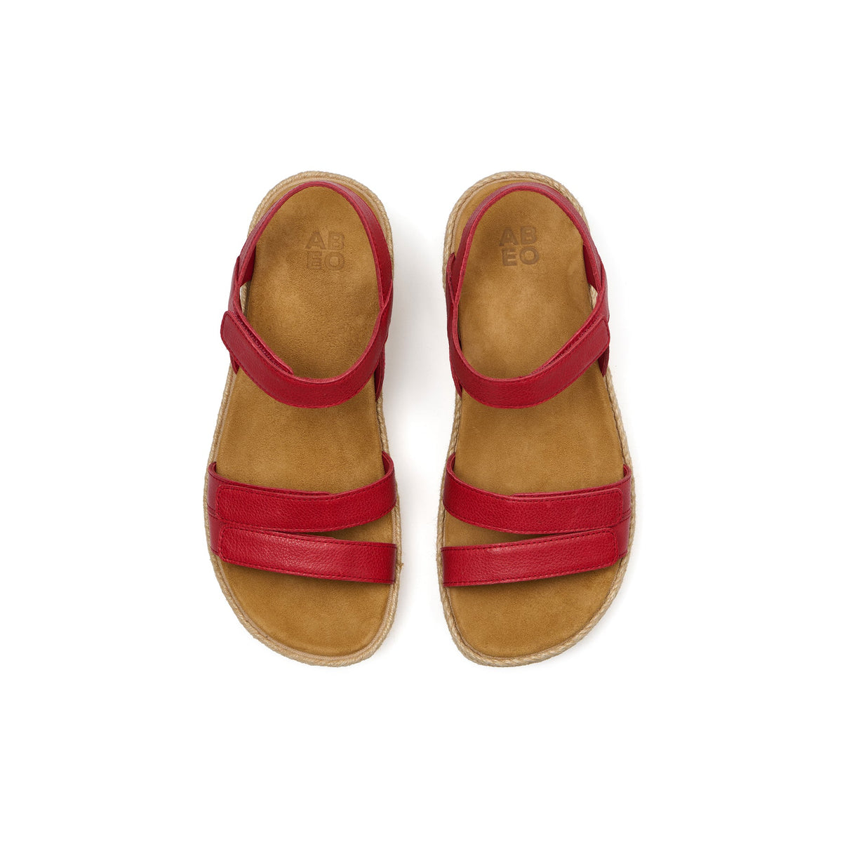 Solstice Strap Red | ABEO Footwear