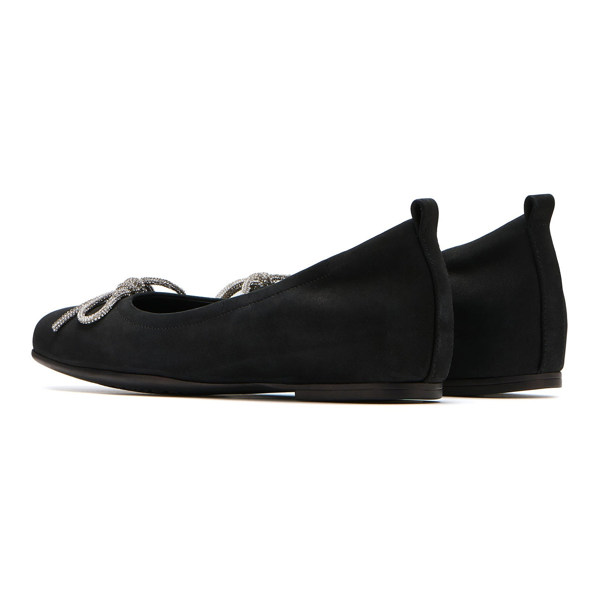 Cadence Bow Black Sparkle | ABEO Footwear