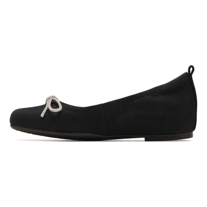 Cadence Bow Black Sparkle | ABEO Footwear