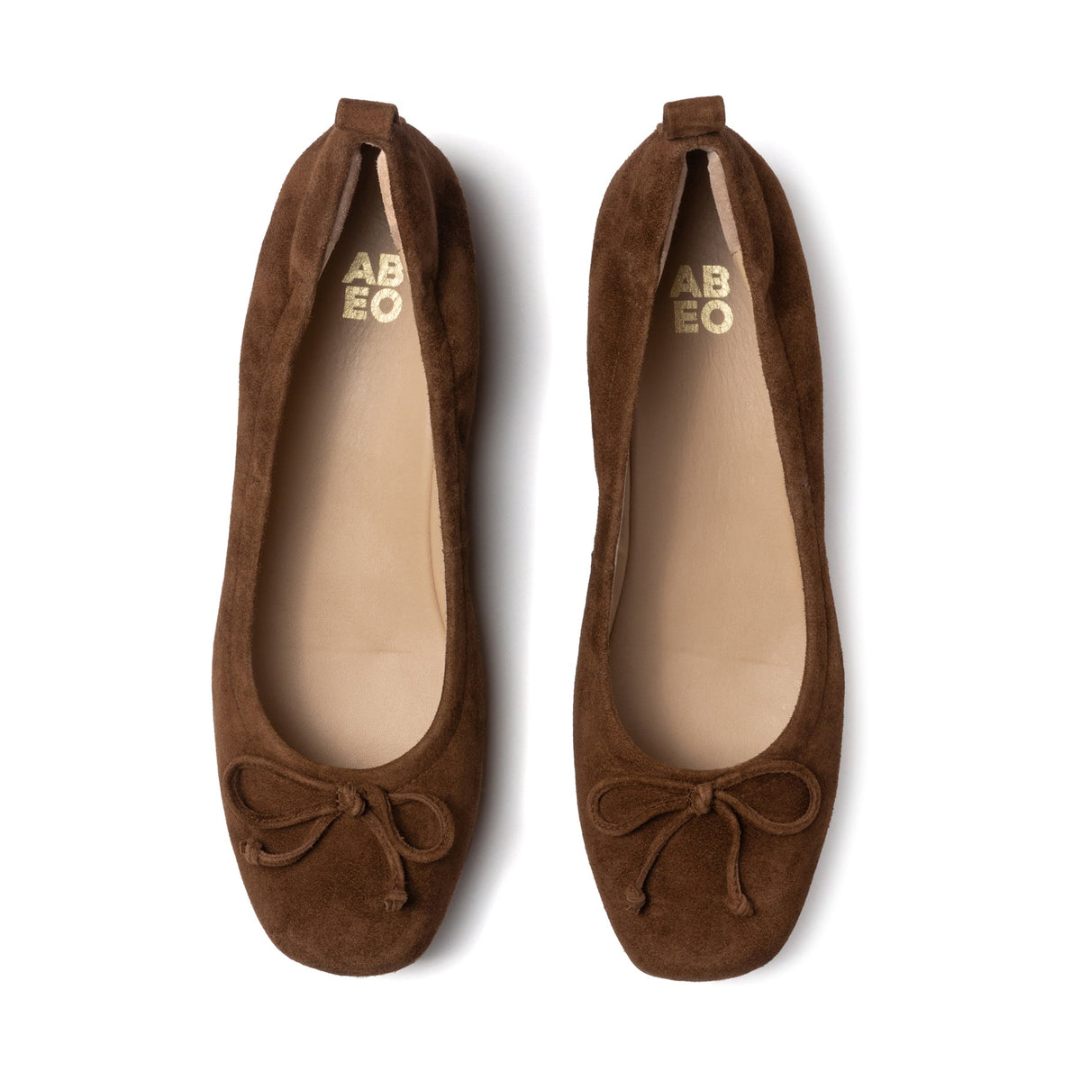 Cadence Bow Caramel Suede | ABEO Footwear