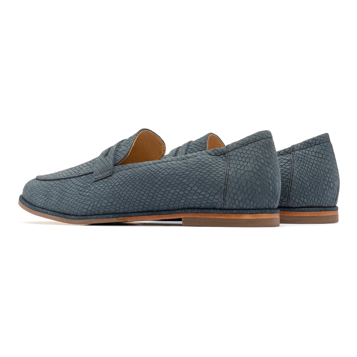 Strada Loafer Grey Snk | ABEO Footwear