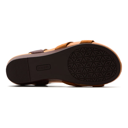 Riviera II Buckle Metatarsal Brown | ABEO Footwear