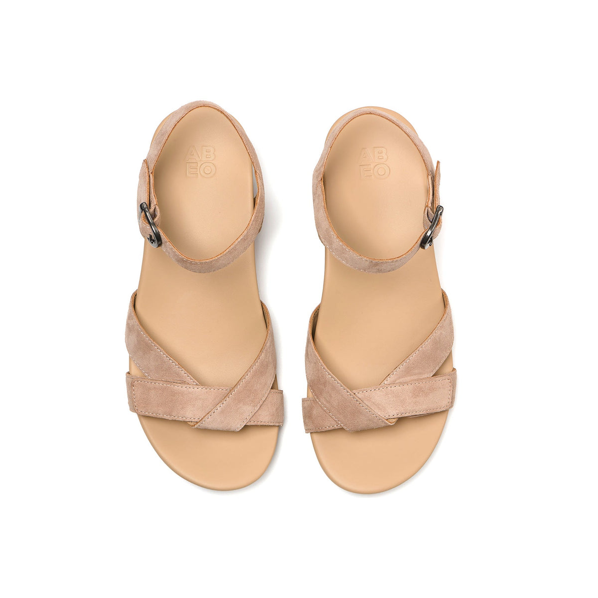 Riviera II Buckle Metatarsal Taupe | ABEO Footwear