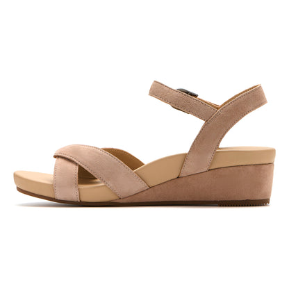 Riviera II Buckle Metatarsal Taupe | ABEO Footwear