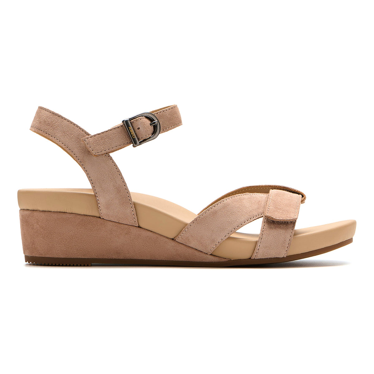 Riviera II Buckle Metatarsal Taupe | ABEO Footwear